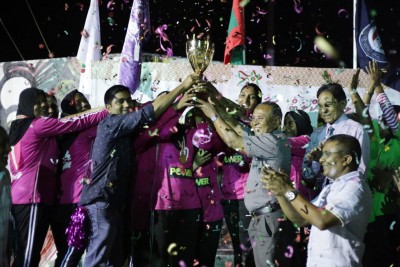 ޕޮލިސް ކުލަބްގެ ބަށި މުބާރާތުގެ ޗެމްޕިއަންކަން އެސްޑީޑީ ހޯދައިފި