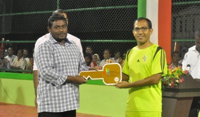 ނައިފަރު ފުޓްސެލް ދަނޑު ހުޅުވައިފި
