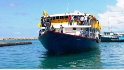 ސަލާމަތީ ފިޔަވަޅު އަޅާފައި ނެތިގެން "މާފަރު ބޯޓު" ހިފަހައްޓައިފި