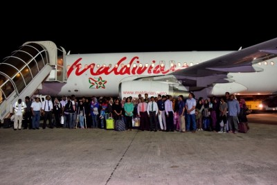 ނޭޕާލުގައި ތިބި 91 ދިވެހިން މާލެ ގެނެސްފި