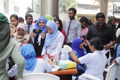 ނަރުހުންގެ ދުވަހުގެ ހަރަކާތްތަކެއް މާލޭގެ ނަރުހުން ކުރިއަށް ގެންގޮސްފި