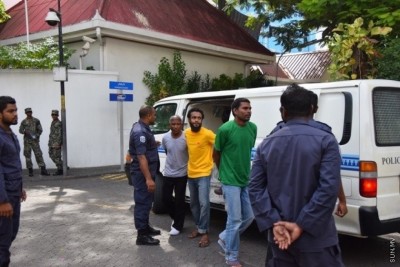 މޭޑޭގެ މުޒާހަރާގައި ހައްޔަރުކުރި 22 މީހަކު ގޭބަންދަށް ބަދަލުކޮށްފި