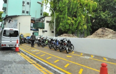 މައްޗަންގޯޅި ސަހަރާގެ ބައެއް ނެގުމަށް ފަހު އެސަރަހައްދުގައި ޕާކިން ޒޯނެއް ހަދައިފި