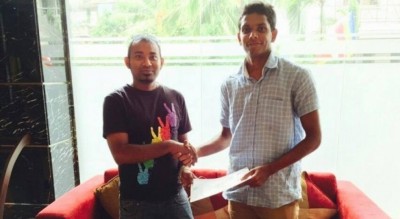 ލަންކާގެ ގައުމީ ޓީމްގެ ގޯލްކީޕަރު ސޫޖަން ޕެރޭރާ އީގަލްސް އަށް ގެނެސްފި