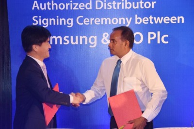 ސެމްސަންގެ ރާއްޖޭގެ އޮތޮރައިޒްޑް ޑިސްޓްރިބިއުޓާއަކަށް އެސްޓީއޯ