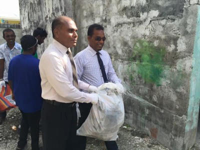 އައްޑޫ ސިޓީގެ ގެތަކުން ކުނިނެގުމުގެ މަސައްކަތް އެމްއާރްޑީސީން ފަށައިފި
