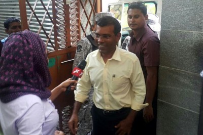 ރައީސް ނަޝީދު ތިން ދުވަހަށް ގޭބަންދަށް ބަދަލުކޮށްފި