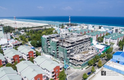 ހުޅުމާލޭގައި ހަދާ ރާއްޖޭގެ އެންމެ ބޮޑު ސްކޫލްގެ މަސައްކަތް ނިމެނީ
