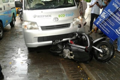 ވޭނެއް ދަށުވެ ސައިކަލެއް "ފުނޑުފުނޑު" ވެއްޖެ