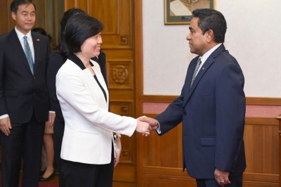 ޗައިނާގެ ވަފުދާ ރައީސް ބައްދަލުކުރައްވައިފި