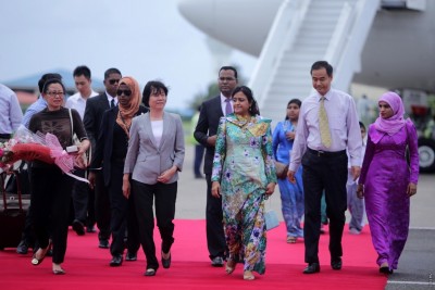މިނިވަން 50 އަށް ހަ ގައުމެއްގެ އިއްޒަތްތެރިން ރާއްޖެއަށް ވަޑައިގެންފި