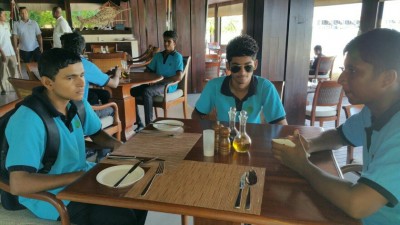 ގއ. މާމެންދޫ ސްކޫލްގެ ހަ ދަރިވަރަކު ދަސްވާރު ޕްރޮގްރާމްގެ ދަށުން ތަމްރީނު ކުރަނީ