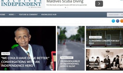 މިނިވަން ނިއުސްގެ ނަން "އިންޑިޕެންޑެންޓް މޯލްޑިވްސް"ގެ ނަމަށް ބަދަލުކޮށްފި