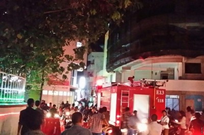 މާލޭގެ ގެއެއްގައި އަލިފާން ރޯވެއްޖެ