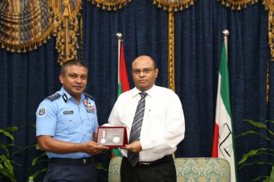 ފުލުހުންނަށްދޭ "މިނިވަން 50"ގެ މެޑަލް އުއްތަމަ ފަނޑިޔާރަށް އަރުވައިފި