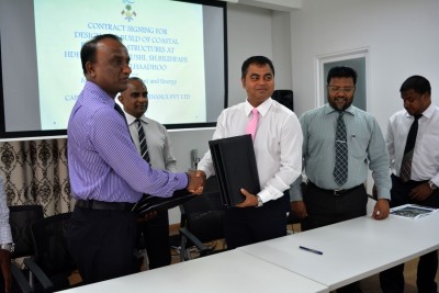 ތިން ރަށެއްގެ ގޮނޑުދޮށް ހިމާޔަތް ކުރަން 55 މިލިޔަން ރުފިޔާއަށް ބަޔަކާ ހަވާލުކޮށްފި