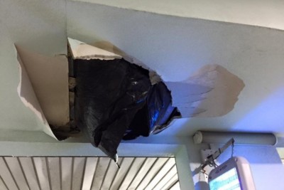 ވާރޭވެހުމުގެ ސަބަބުން އައިޖީއެމްއެޗްގެ ސީލިންގުން ބައެއް ވެއްޓިއްޖެ