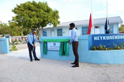 ނޭކުރެންދޫގައި ފުލުހުންގެ އިދާރާއެއް ހުޅުވައިފި