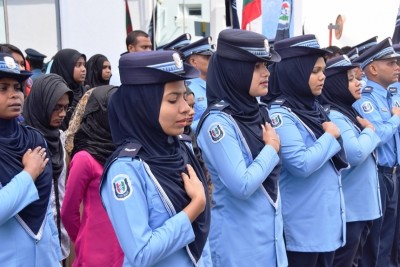 ފުލުހުންގެ ޚިދުމަތުގައި އުޅޭ އަންހެނުން އިންޑިއާއަށްވުރެ ރާއްޖޭގައި ގިނަ: ދިރާސާ