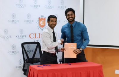 ސާނަވީ ދަރިވަރުންގެ ކިޔެވުމުގައި ކްލިކް ކޮލެޖުން އެހީވަނީ