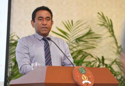 އާބާދީ ކިތަންމެ މަދަސް ދައުރު ނިމޭއިރު ހުރިހާ ރަށަކަށް 24 ގަޑިއިރު ކަރަންޓު ލިބޭނެ: ރައީސް