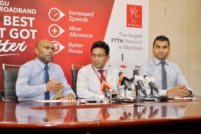 ދިރާގު ބުރޯޑްބޭންޑް އަގަށާއި ސްޕީޑަށް ހެޔޮ ބަދަލުތަކެއް ގެނެސްފި