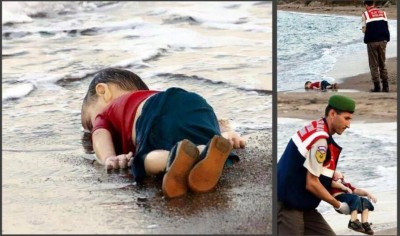 ތުރުކީއަށް ލެއްގި ސޫރިޔާގެ ތުއްތު ކުއްޖާގެ ހަށިގަނޑާ އެކު ދުނިޔޭގެ ޒަމީރު ގުޑުވާލައިފި