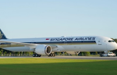 ޑްރީމްލައިނާގެ އާ މަރުކާގެ ފުރަތަމަ ބޯޓް ސިންގަޕޯ އެއާލައިނަށް، އަންމަ މަހު ދަތުރުތައް ފަށާނެ