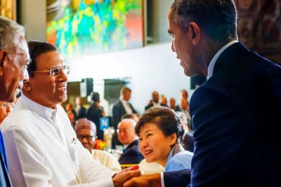 ލަންކާ ސަރުކާރުން ޑިމޮކްރަސީއަށް ކުރާ މަސައްކަތަށް އޮބާމާ ތައުރީފުކުރައްވައިފި