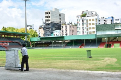 ގައުމީ ފުޓްބޯޅަ ދަނޑުގައި މިމަހު ލީގް މެޗުތައް ކުޅެން އަނެއްކާވެސް ފަށަނީ