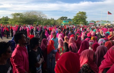 ފަސްޓް ލޭޑީ ފާތުން ފުވައްމުލަކުން ހޫނު މަރުހަބާއެއް