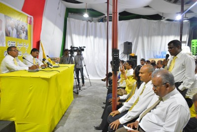 އެމްޑީޕީގެ މުޒާހަރާ ފަސްކޮށްފި