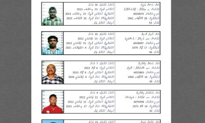 ކުޑަކުދިންނަށް ޖިންސީގޯނާ ކުރި މީހުންގެ ފޮޓޯ އާއި ނަމާއެކު ދަފްތަރެއް އާންމުކޮށްފި