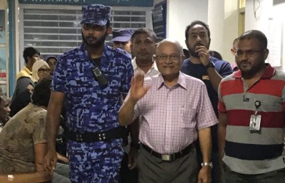 މައުމޫނަށް އޭޑީކޭގައި ފަރުވާ ދިނުމަށް ފަހު ދޫނިދު އަށް ގެންގޮސްފި