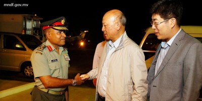 ޗައިނާގެ ނޭވީ ކޮމާންޑަރު ރާއްޖެއަށް ކުރެއްވި ރަސްމީ ދަތުރުފުޅު ނިންމަވާލައްވައިފި