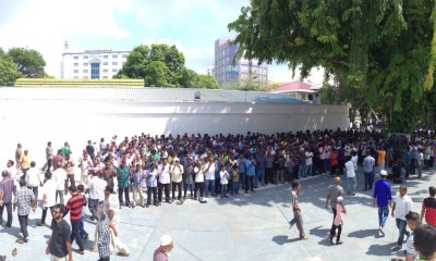 މަނާކޮށްފައި ވަނިކޮށް މިއަދު ވެސް ބަޔަކު ހުކުރު ނަމާދަށް ފަހު ދުއާ ކޮށްފި