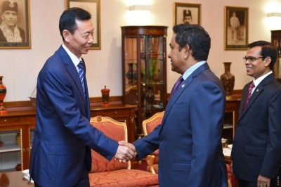 ޗައިނާއާއެކު އޮތް އިތުބާރު ދެމިއޮންނާނެކަން ޔަގީން: ރައީސް