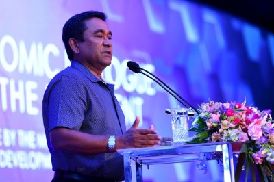 މޫސުމަށް އަންނަ ބަދަލުތަކުގެ ގެއްލުމުން އަރައިގަތުމަކީ ރާއްޖެއަށް އެކަނި ކުރެވޭނެކަމެއްނޫން:ރައީސް