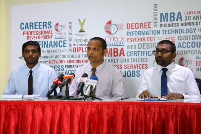ސައިރިކްސް ކޮލެޖުން އަންނަ އަހަރު އަލަށް ފަށާ ހަ ކޯހެއް އިއުލާނުކޮށްފި