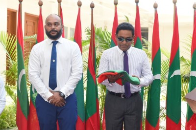 ޝަވީދަށް ތައުރީފު ކުރައްވައި ރައީސް ވާހަކަފުޅު ދައްކަވައިފި