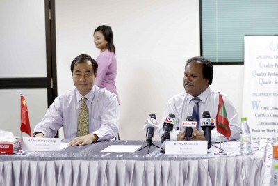 ސިވިލް ސާވިސް އިންސްޓިޓިއުޓަށް ޗައިނާއިން ވެދެވޭނެ އެހީތެރިކަމާ ގުޅޭގޮތުން މަޝްވަރާކޮށްފި