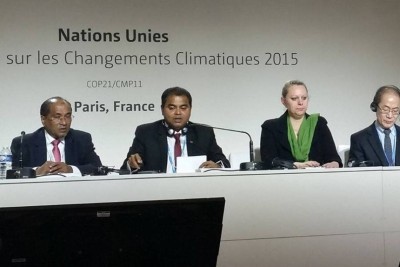 ދުނިޔޭގެ ހޫނުމިނުން 1.5 ޑިގްރީގައި ހިފެހެއްޓި ދާނެ: ތޯރިގު