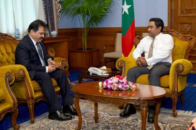 ރާއްޖޭގެ ތަރައްގީގައި މިހާރަށްވުރެ ބޮޑަށް އިންޑިއާއިން ހިއްސާވާން ބޭނުން: ޝަހާރޭ