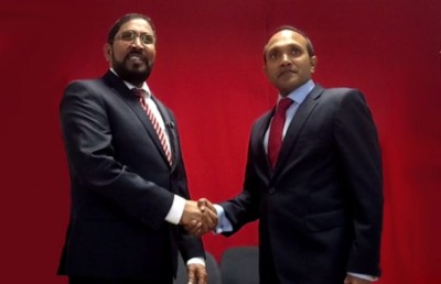 ރައީސް ޔާމީން ދަނީ އަނގުރު އަލިފާނާ ދިމާއަށް: ގާސިމް