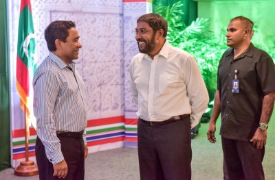 ރައީސް ޔާމީން ދަނީ އަނގުރު އަލިފާނާ ދިމާއަށް: ގާސިމް