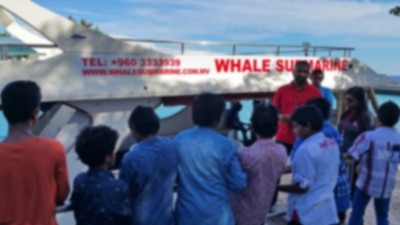 ކުޑަކުދިންގެ ހިޔާގައި ތިބޭ ކުދިންނަށް ދިރާގުން ސަބްމެރިން ދަތުރެއް ހަދިޔާ ކޮށްފި