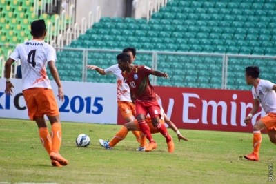 #SAFFSuzukiCup: #Bhutan athun 3-0 in molhuve 3 point aa eku #Bangladesh in mubaaraaiy nimmaalaifi