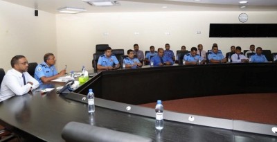 ފުލުހުންގެ ތެރެއިން ކޮރަޕްޝަން ނައްތާލުމުގެ މަސައްކަތް ފަށައިފި