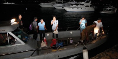 ކ. ފުށިދިއްގަރު ފަރަށް އެރި ބޯޓެއްގައި ތިބި ބަޔަކު ސަލާމަތްކޮށް މާލެ ގެނެސްފި