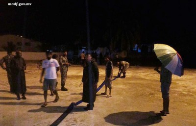 ދެކުނަށް ކުރަމުންދާ ވިއްސާރާގައި ދެ ރަށެއްގައި ފެންބޮޑުވެއްޖެ